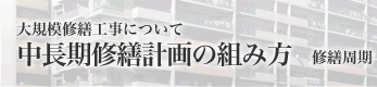 大規模修繕工事について 中長期修繕計画の組み方 修繕周期